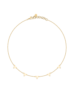 Morellato Trilliant necklace for ladies steel gold 