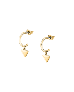 Morellato Trilliant earring for ladies steel gold