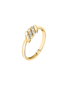 Morellato TORCHON ring for women gold size 16