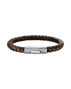 Sector Bandy Bracelet For Men Leather Brown size 22cm